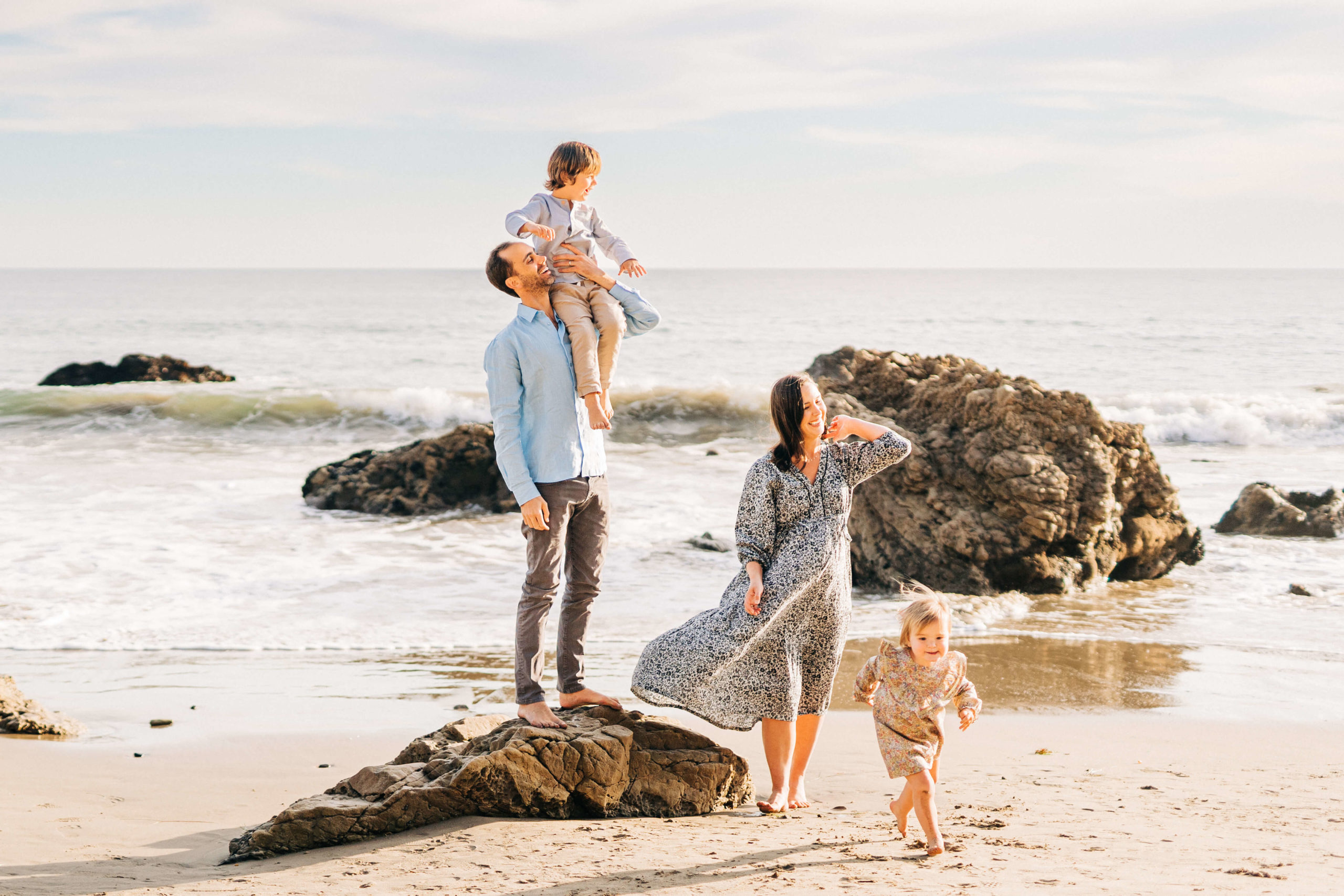 The beach is one of the most fun things to do in Los Angeles with kids..